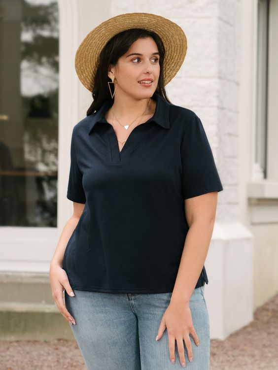 Plus Size Polo shirts