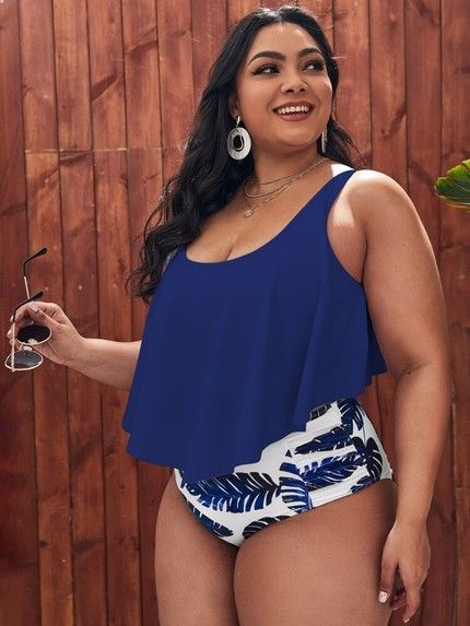 cute plus-size swimsuit