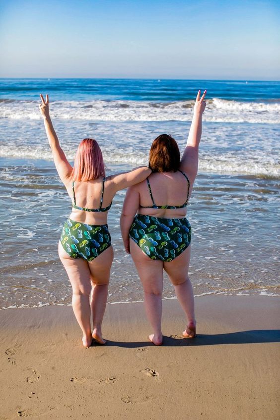 plus size beachwear