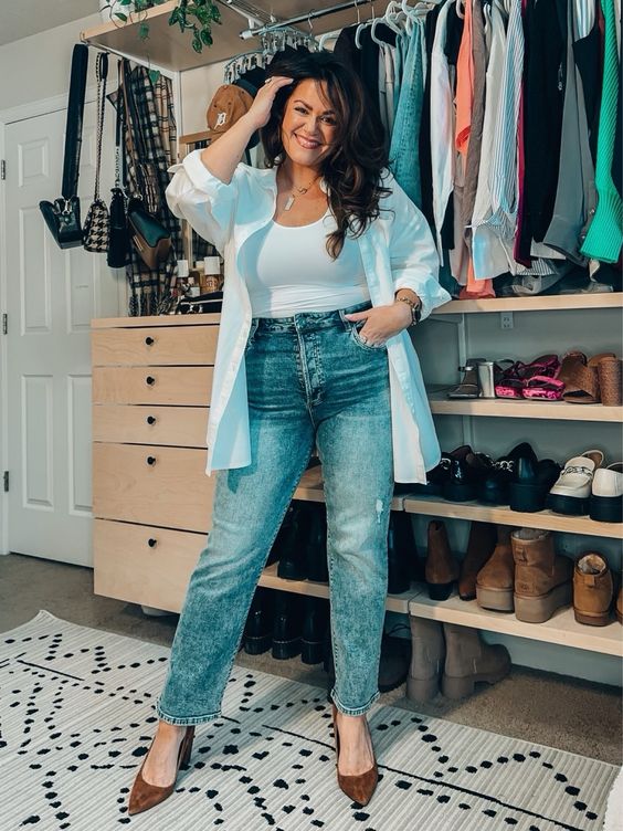 shopping for plus size denim