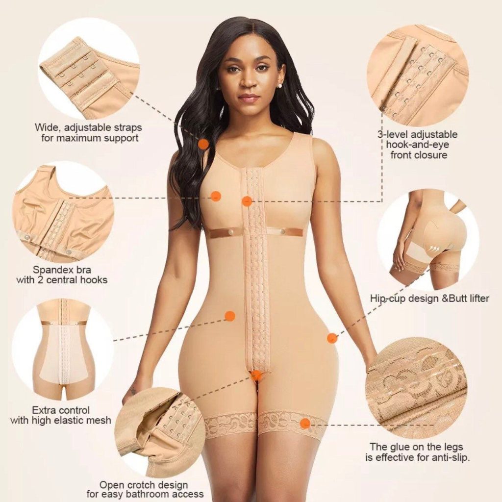 different shapewear for different areas