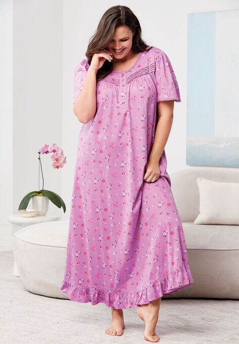 Night gowns plus size sleepwear