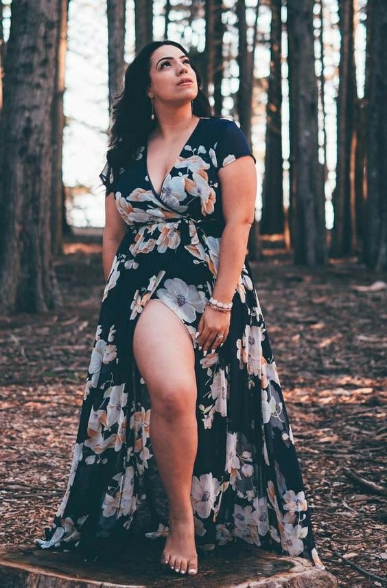 You have gorgeous curves! Wearing clothing that is too big on you can actually make you appear larger than you actually are and cover up those amazing feminine curves and shapes