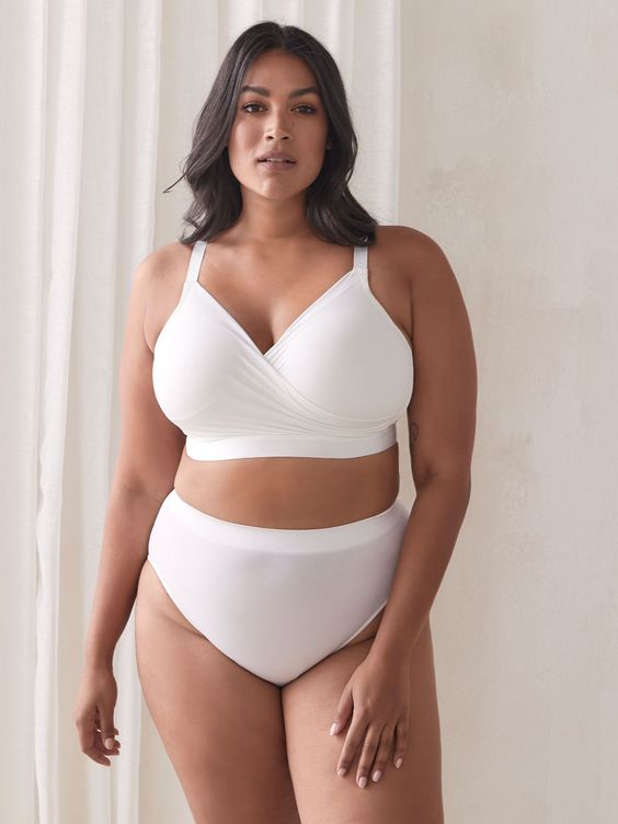 The most common type of bras you get when it comes to plus size bras. These make you look firm and fit. They make your breasts appear flatter and more compact