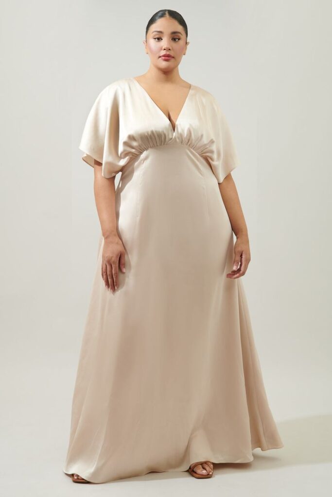 plus size dresses to wear to a wedding