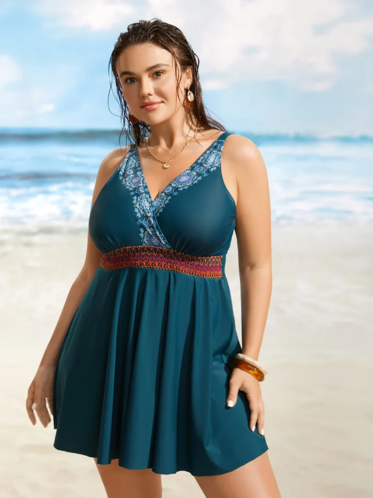 plus-size bandeau swimsuit top