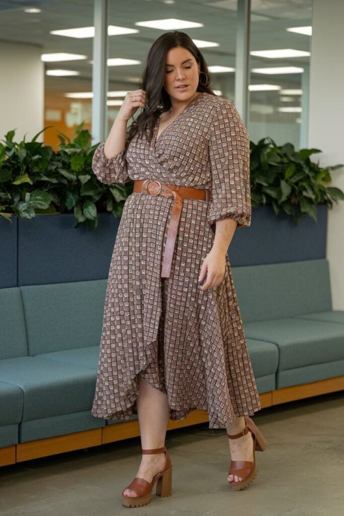 plus-size dresses for work
